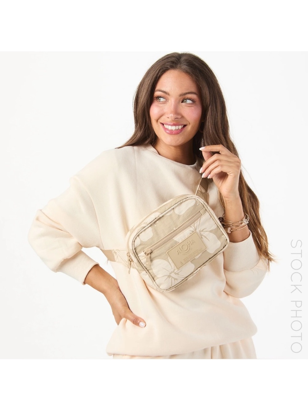 Aloha Collection Crossbody Belt Bag - Women
